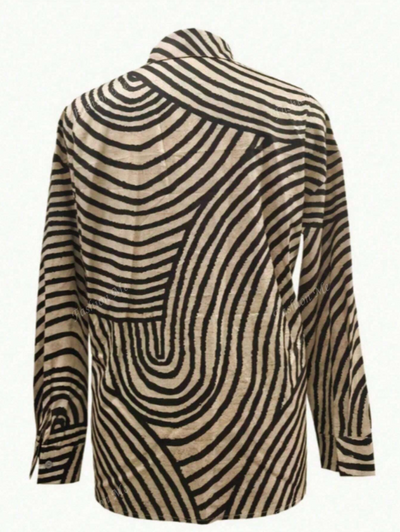 Carla - Geometric Blouse