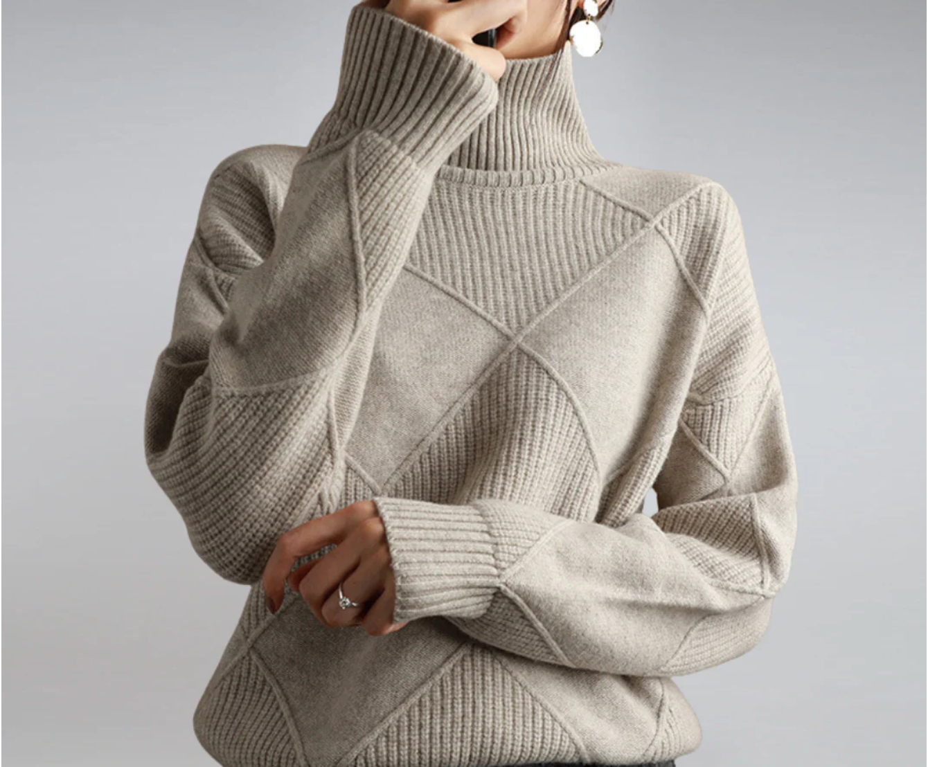 Mia - Cozy Turtleneck Sweater