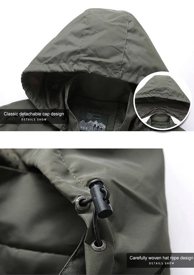 Brody - Waterproof Hooded Jacket For Men