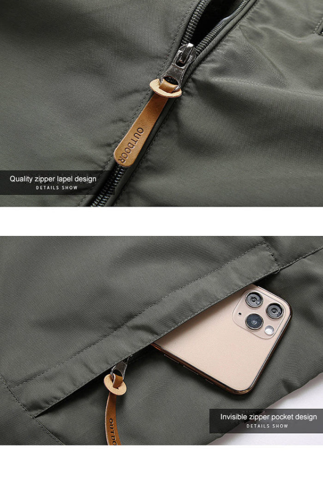 Brody - Waterproof Hooded Jacket For Men