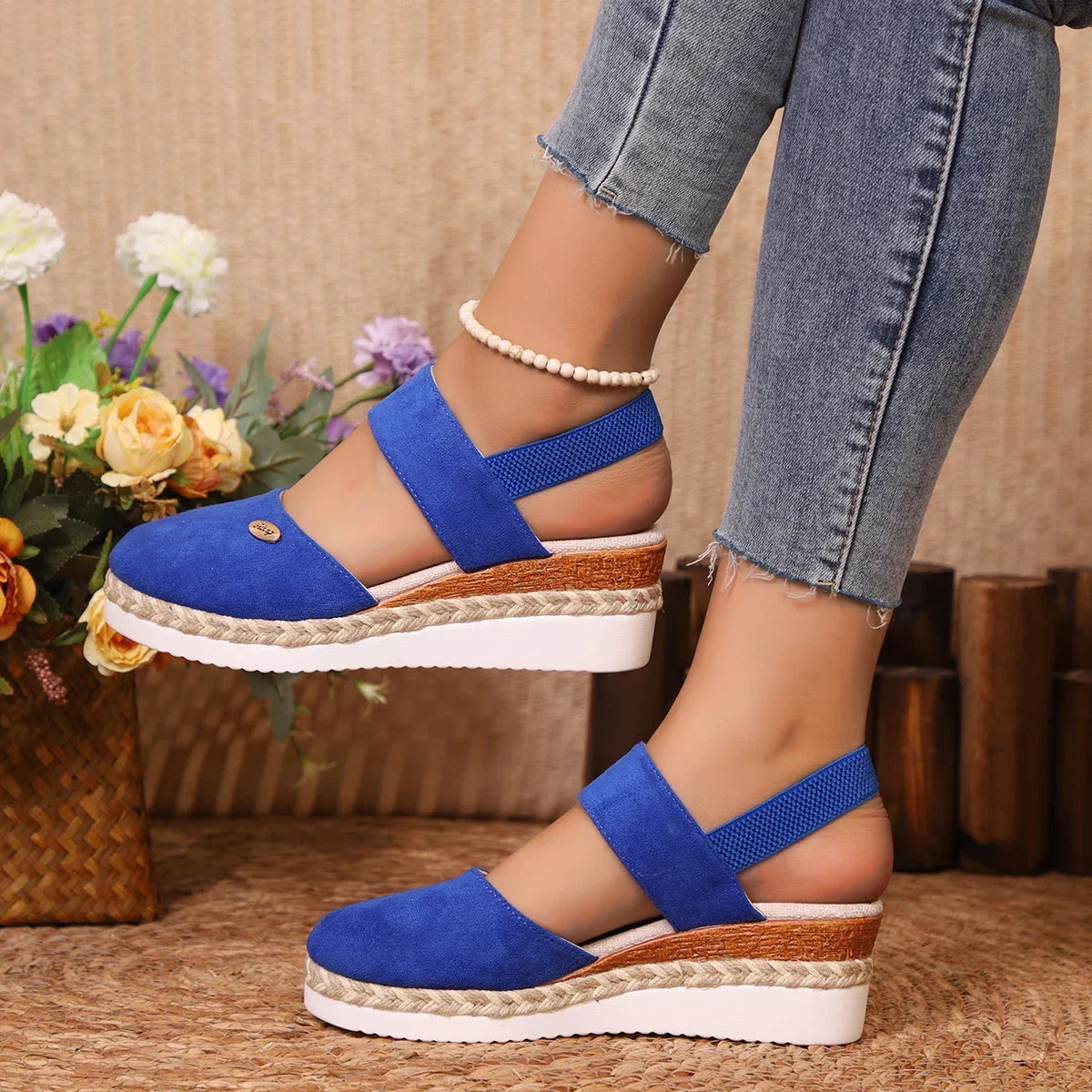 Lyra™ - Wedge Gladiator Sandals