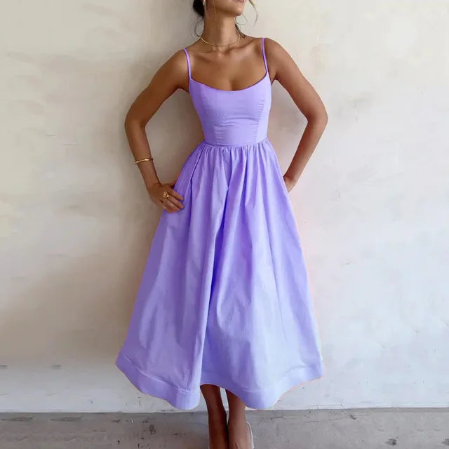 Jenna - Flattering Waist-Fitted Flare Dress
