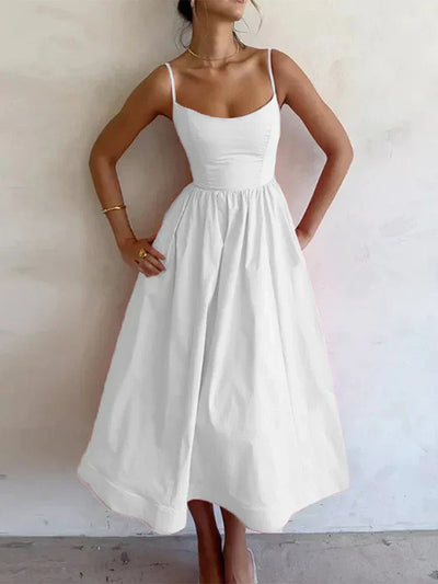 Jenna - Flattering Waist-Fitted Flare Dress