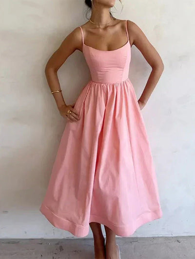 Jenna - Flattering Waist-Fitted Flare Dress