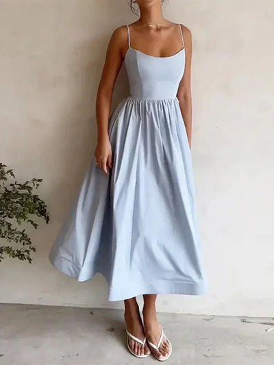 Jenna - Flattering Waist-Fitted Flare Dress