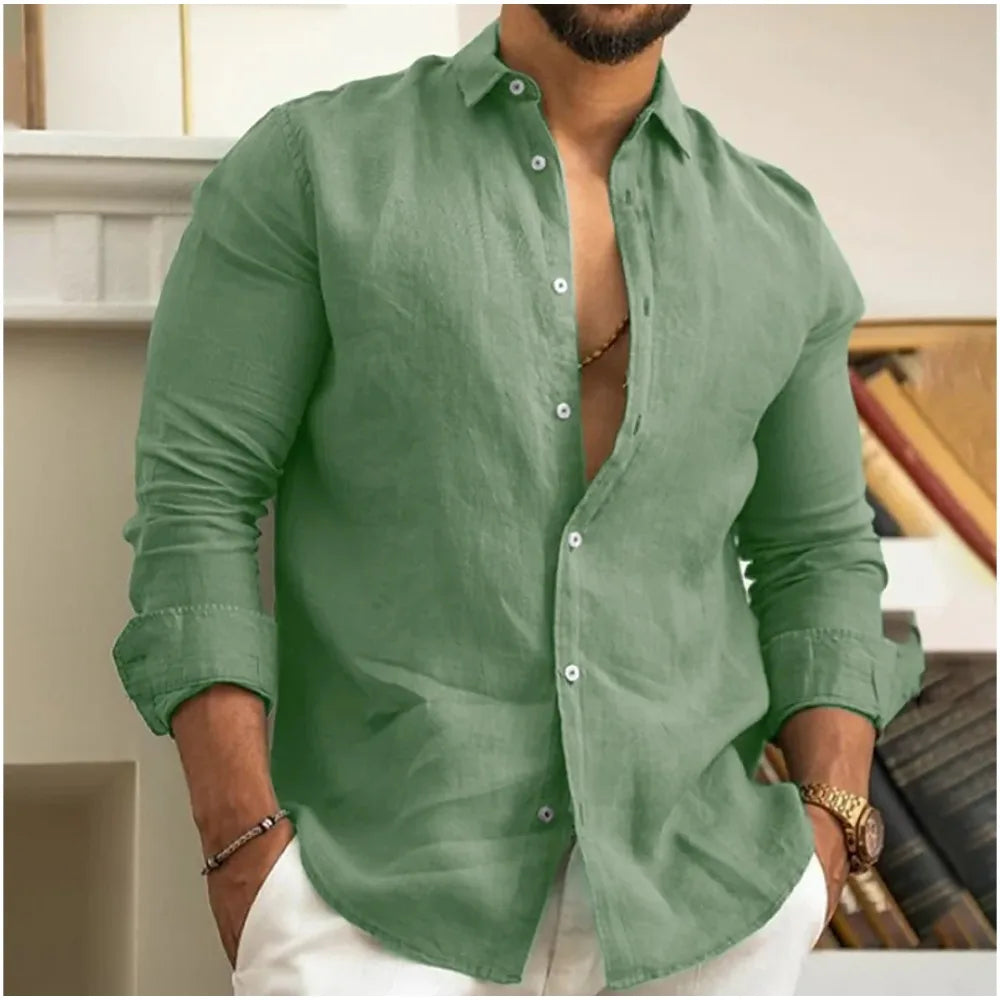 Wesly™ - Linen Beach Shirt For Men