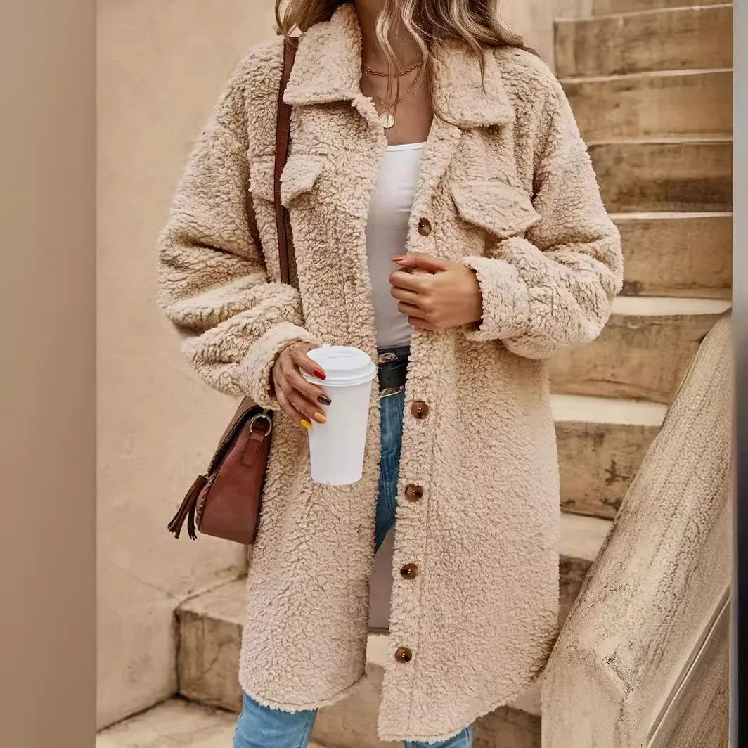 Lila Button Down Long Cardigan - Lightweight Layer, All-Season Style