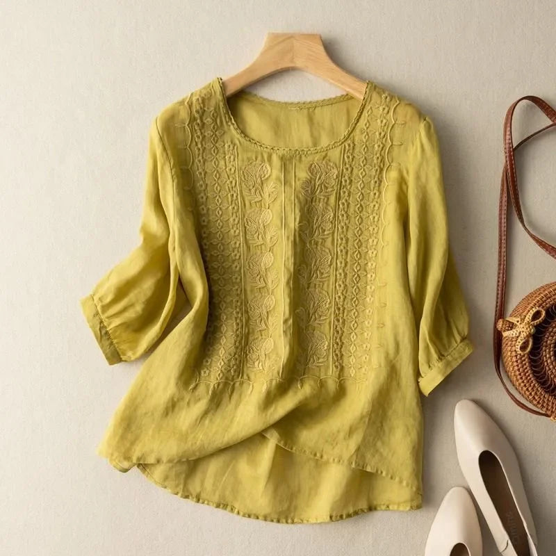 MARIA™ - RELAXED LIGHTWEIGHT SPRING BLOUSE