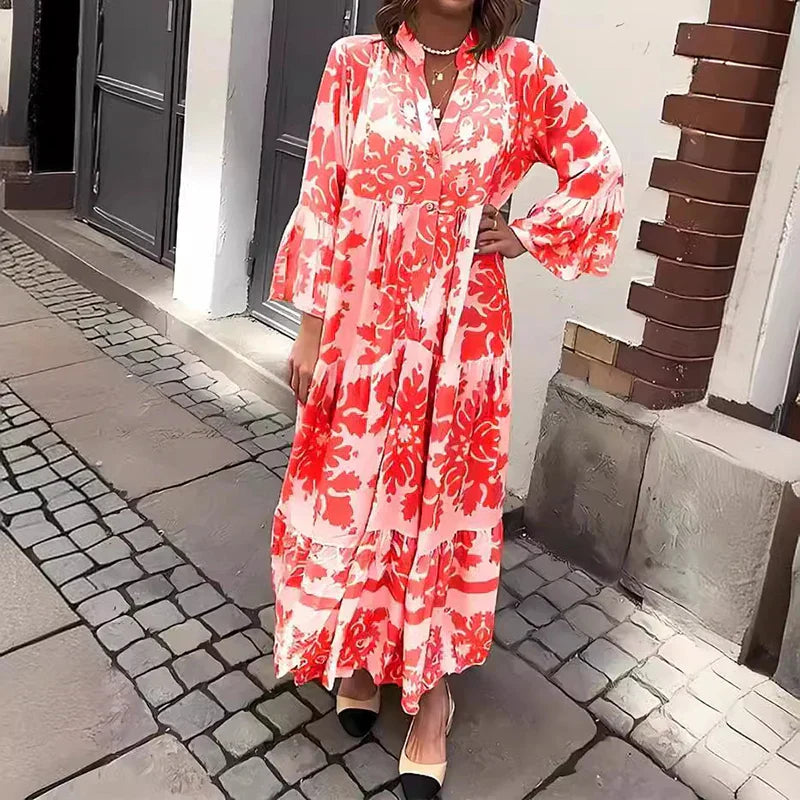 Justice - Fashionable Printed Boho Maxi Dress