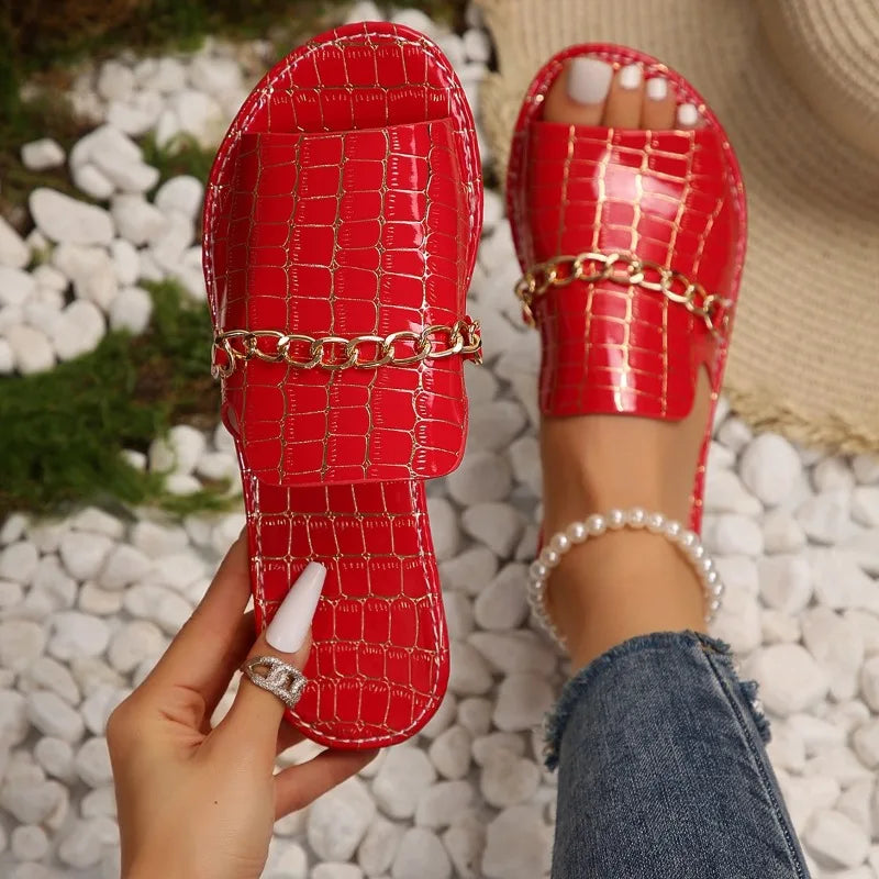 Mira | Luxe Wedge Beach Flip-Flops™