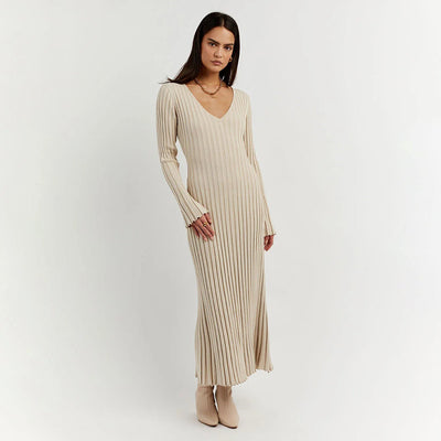 Nola – Knitted Maxi Dress