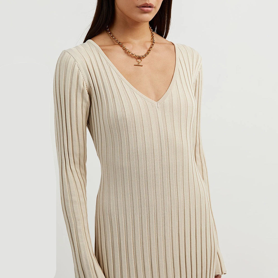 Nola – Knitted Maxi Dress