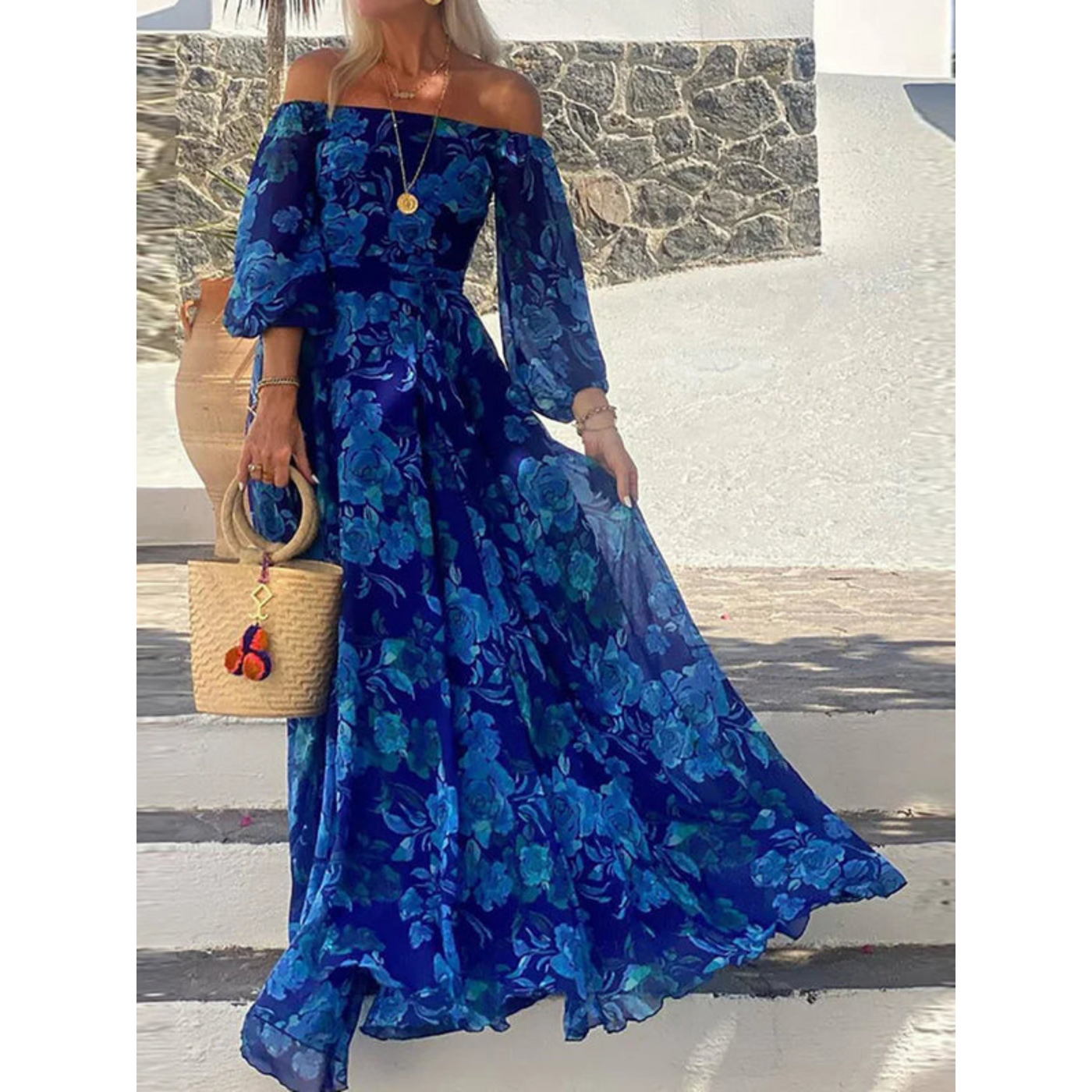 Vittoria™ - Elegant Patchwork Dress