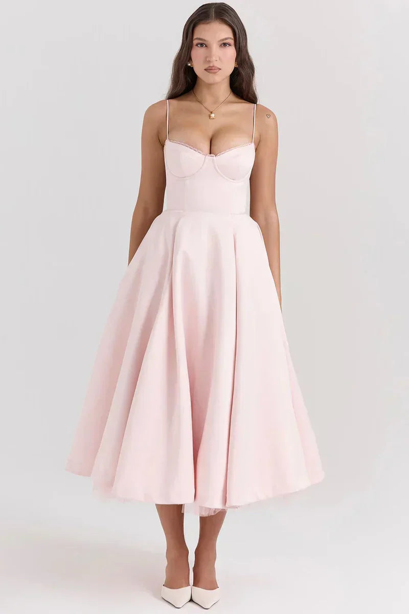 Trixie - Luxury Spaghetti Strap Princess Dress