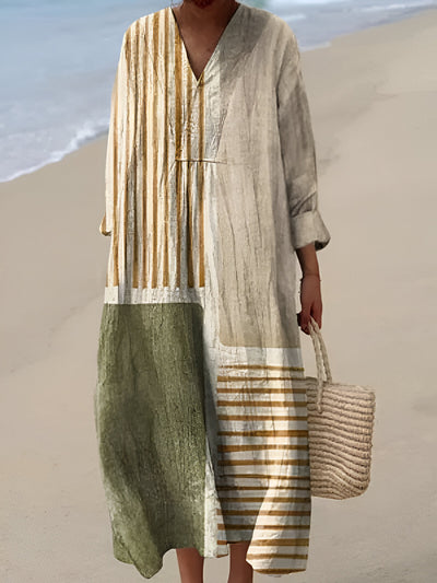 Zelda - Chic Summer Breeze Printed Dress