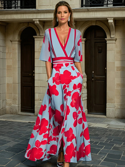 Kiara - Milano design Sleeved Dress