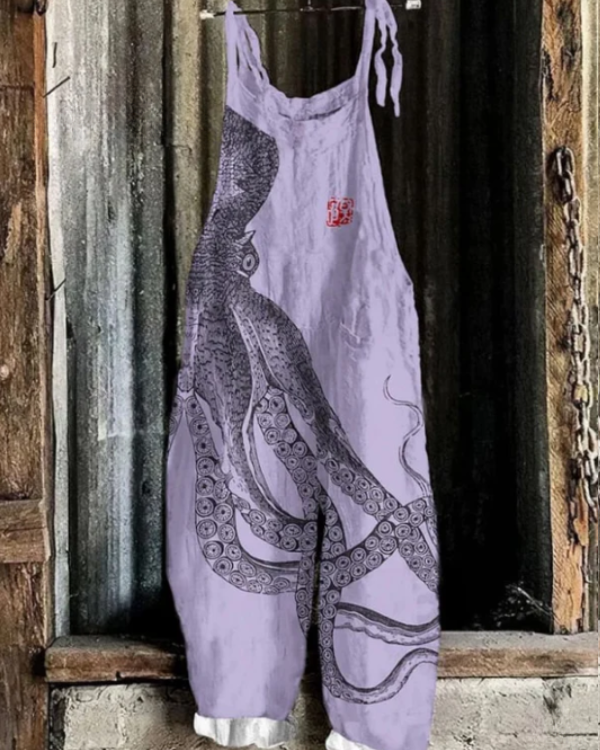 Solea - Lightweight handmade octopus-style jumpsuit