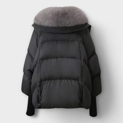 Lucyna - Elegant jacket with fur