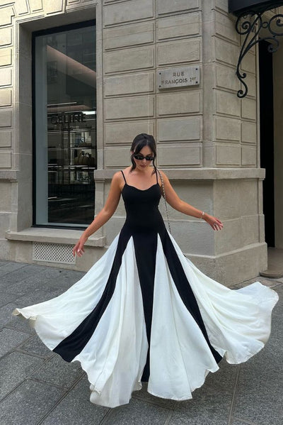Holly - Paneled Maxi Dress