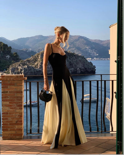 Holly - Paneled Maxi Dress