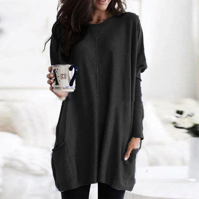 Julia - Casual Pocket Sweater