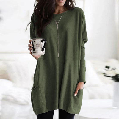 Julia - Casual Pocket Sweater