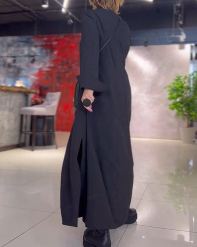 Teagan - Retro Vibe Loose Fit Maxi Dress