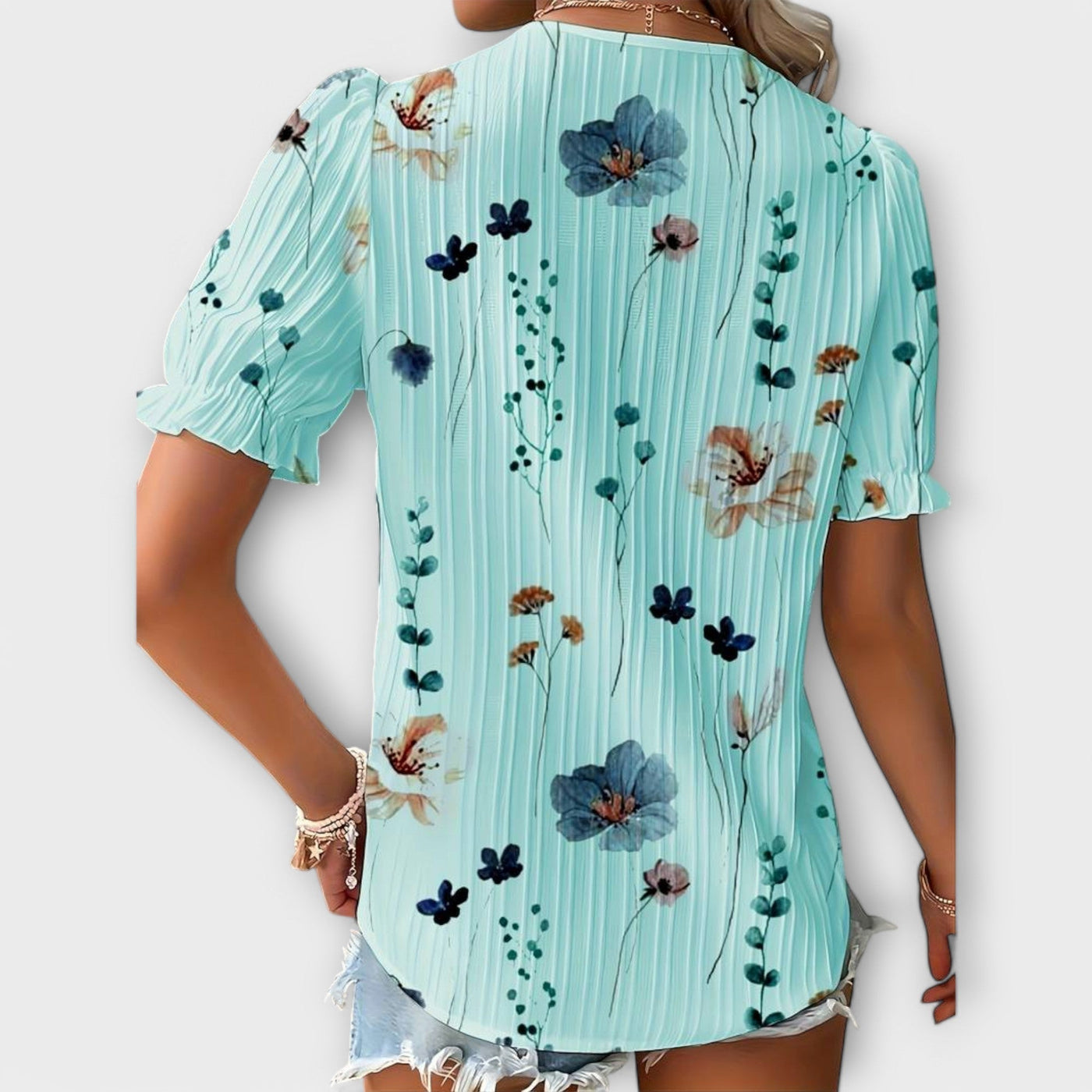 Emily – Stylish V-Neck Blouse