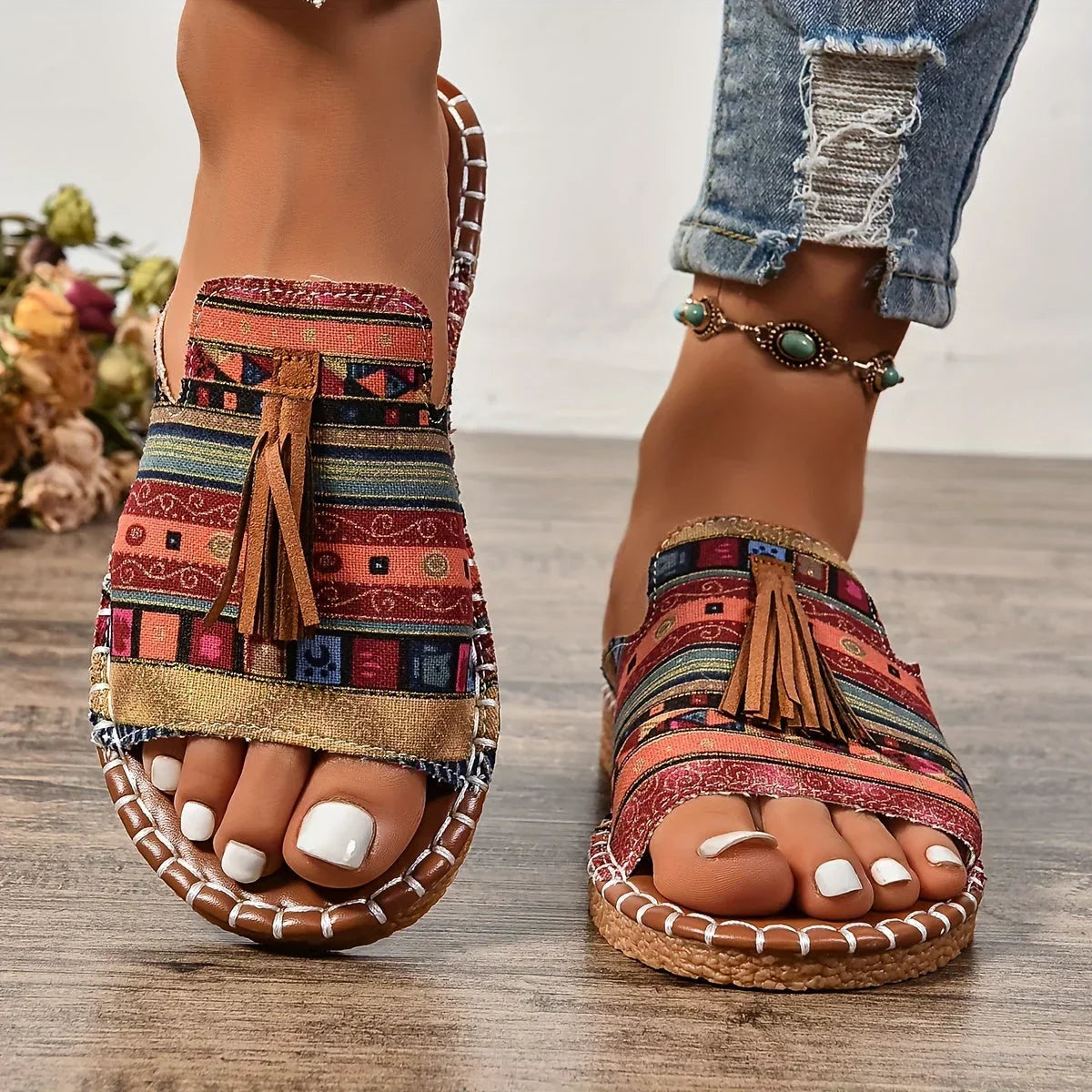 LORRAINE™ - CASUAL ORTHOPEDIC SANDALS WITH SUPPORTIVE ARCH DESIGN
