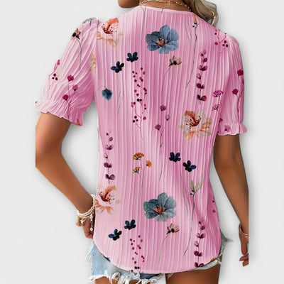 Emily – Stylish V-Neck Blouse