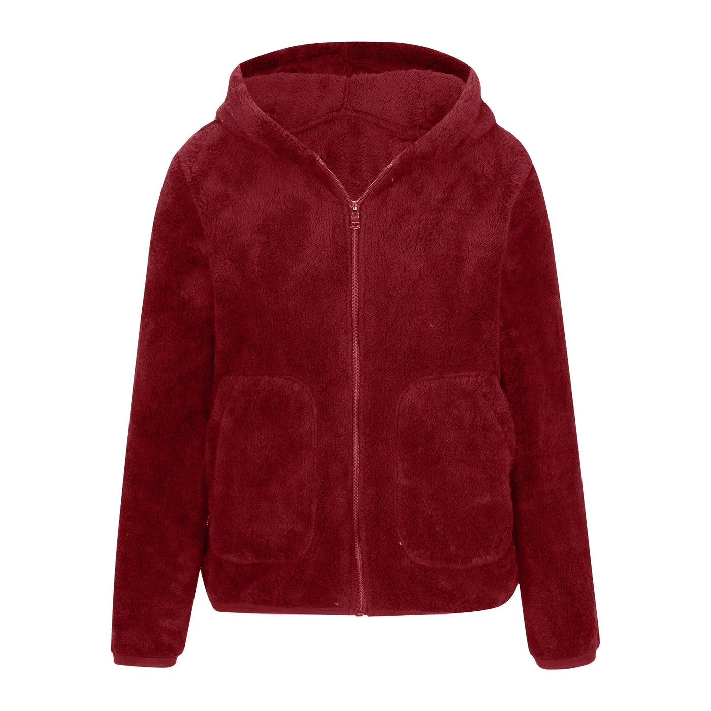 Nicole - Super Soft Coral Fleece Sweatshirt