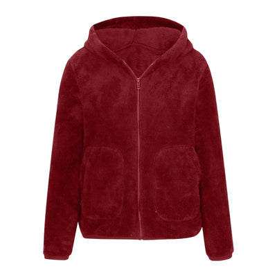 Nicole - Super Soft Coral Fleece Sweatshirt