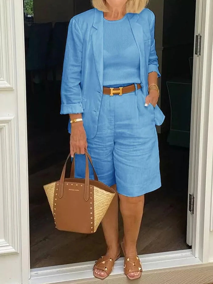 Mila - Sleek Blazer Set