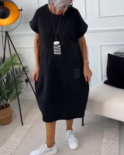 Tatum - Stylish Short Sleeved Dress