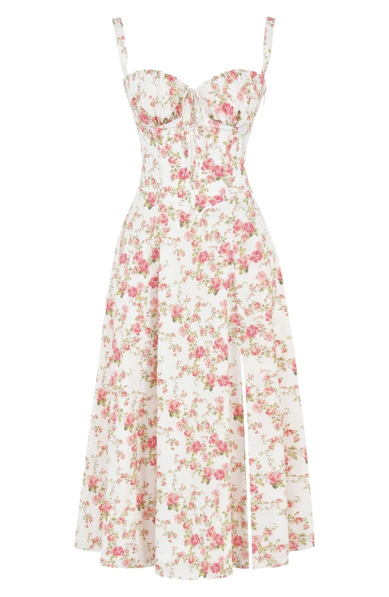 Alicia - Elegant French Style Belted Strap Dress