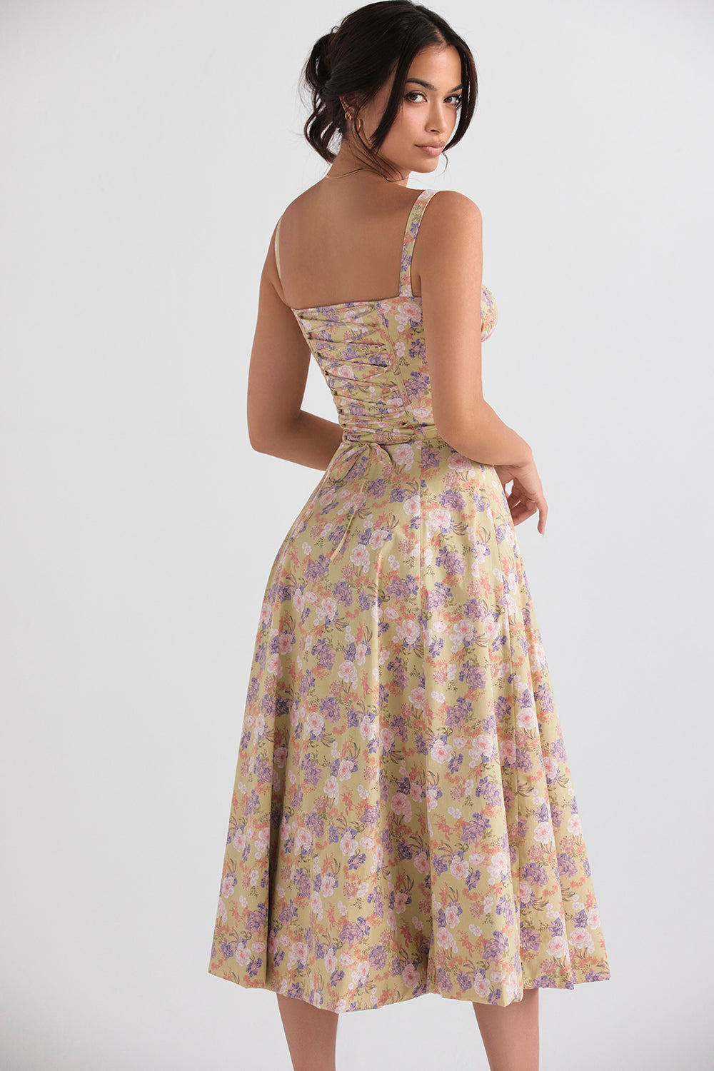 Alicia - Elegant French Style Belted Strap Dress