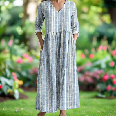 Zadie - Casual Classic Striped Dress