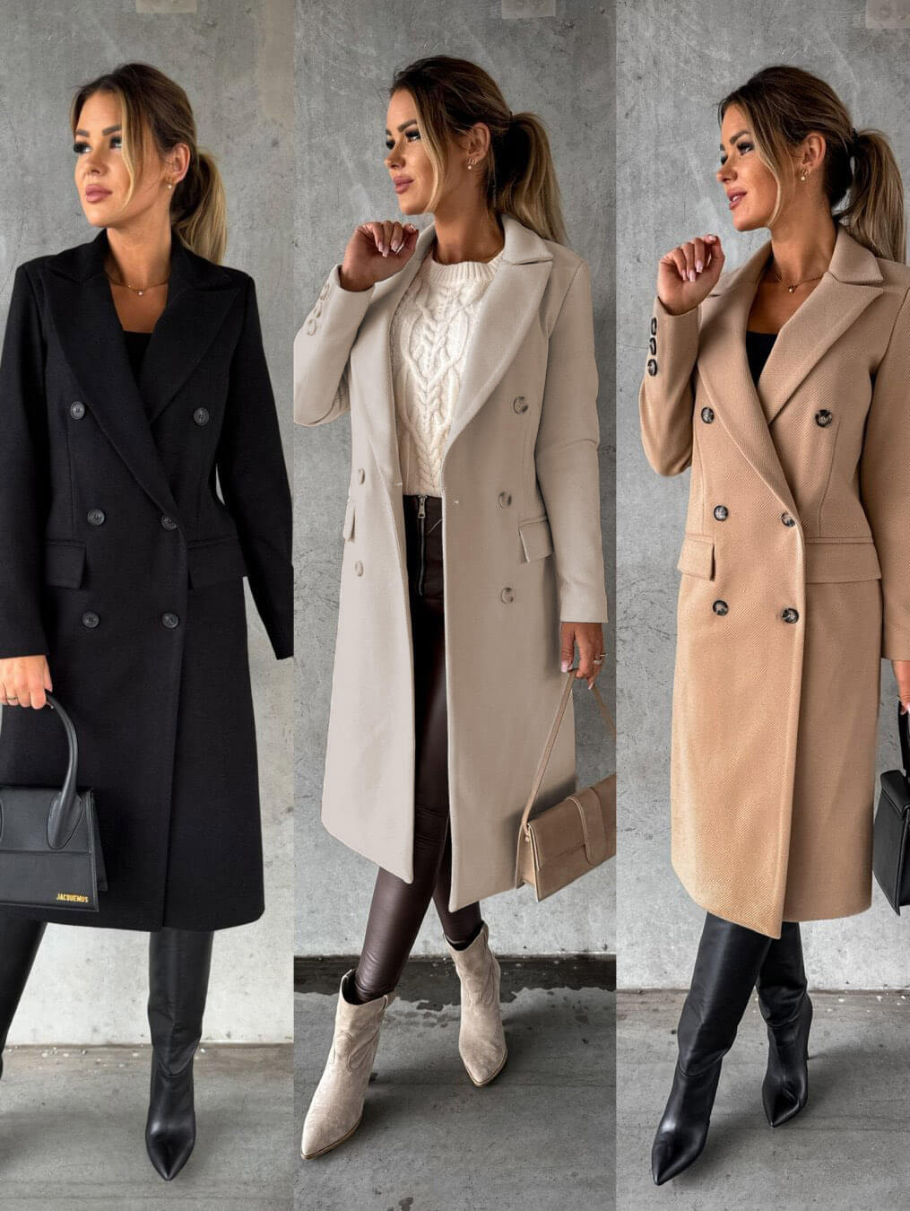 Amy - Reversible winter coat