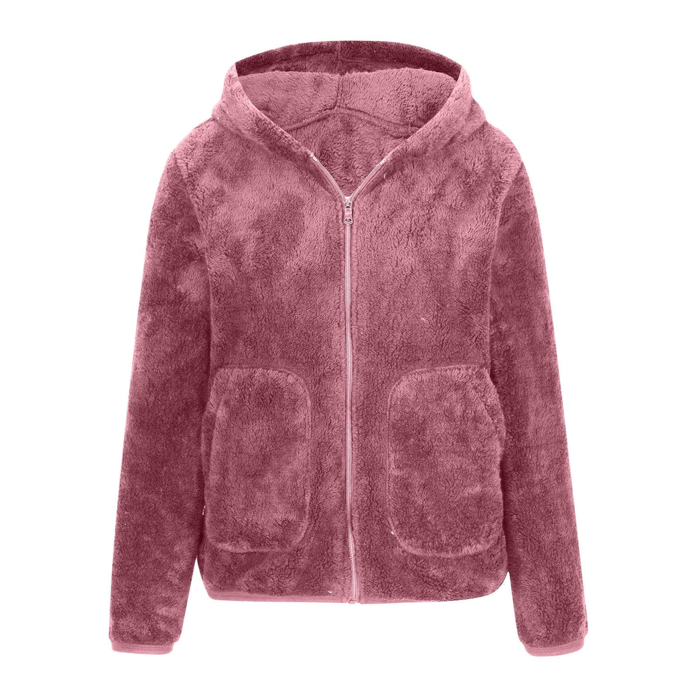 Nicole - Super Soft Coral Fleece Sweatshirt