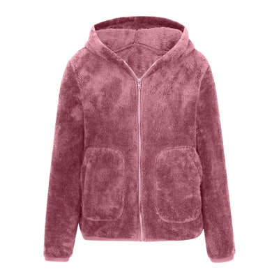 Nicole - Super Soft Coral Fleece Sweatshirt
