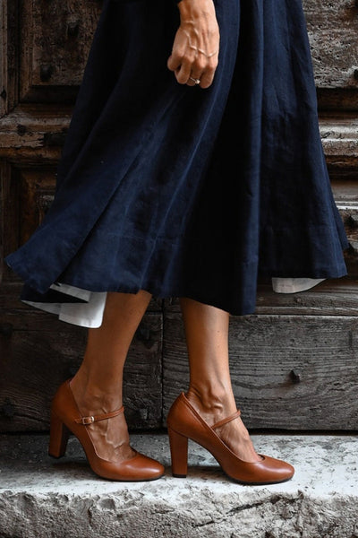 Caella™ - Elegant sandals with straps and compact heels, perfect for any occasion