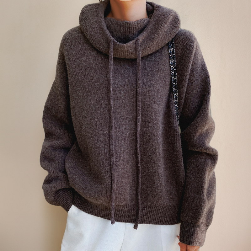 Melodie - Oversized Comfortable Knitted Hoodie