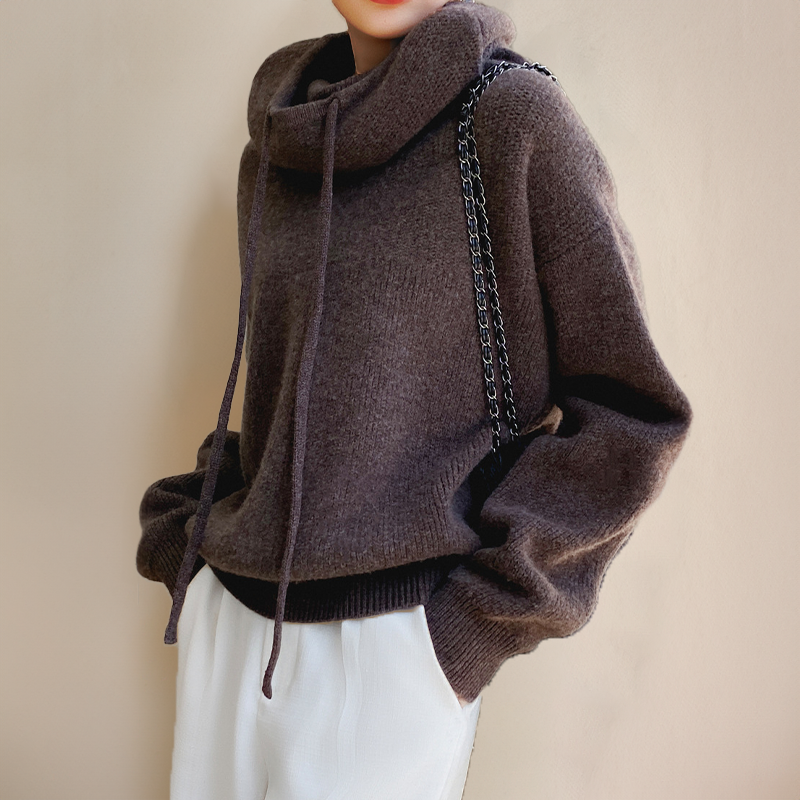 Melodie - Oversized Comfortable Knitted Hoodie