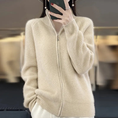 Gabriella - Cardigan with Zipper