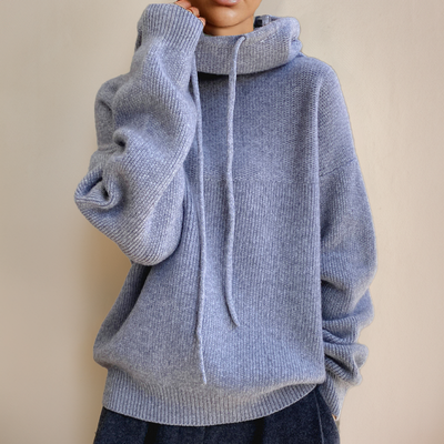 Melodie - Oversized Comfortable Knitted Hoodie
