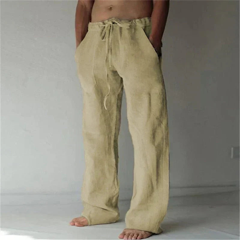 Bradley - Relaxed-Fit Drawstring Pants For Men
