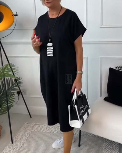 Tatum - Stylish Short Sleeved Dress