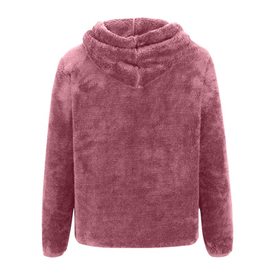 Nicole - Super Soft Coral Fleece Sweatshirt