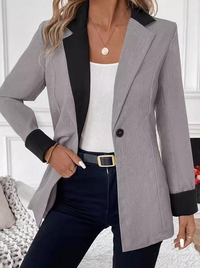 Zoe™ - Elegant Long Sleeve Blazer