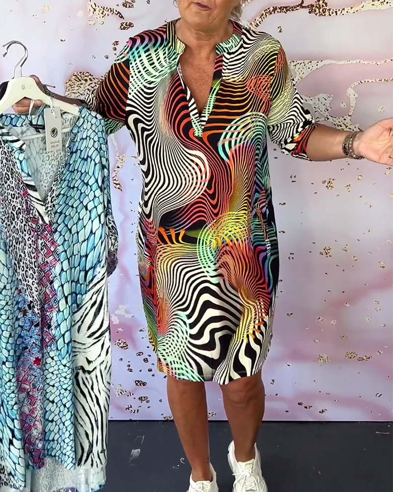 Ria - Colorful Dress